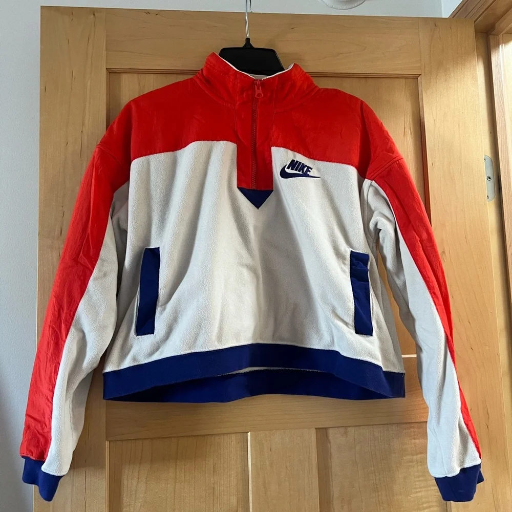 Nike retro cropped quarter zip - Picture 2 of 3